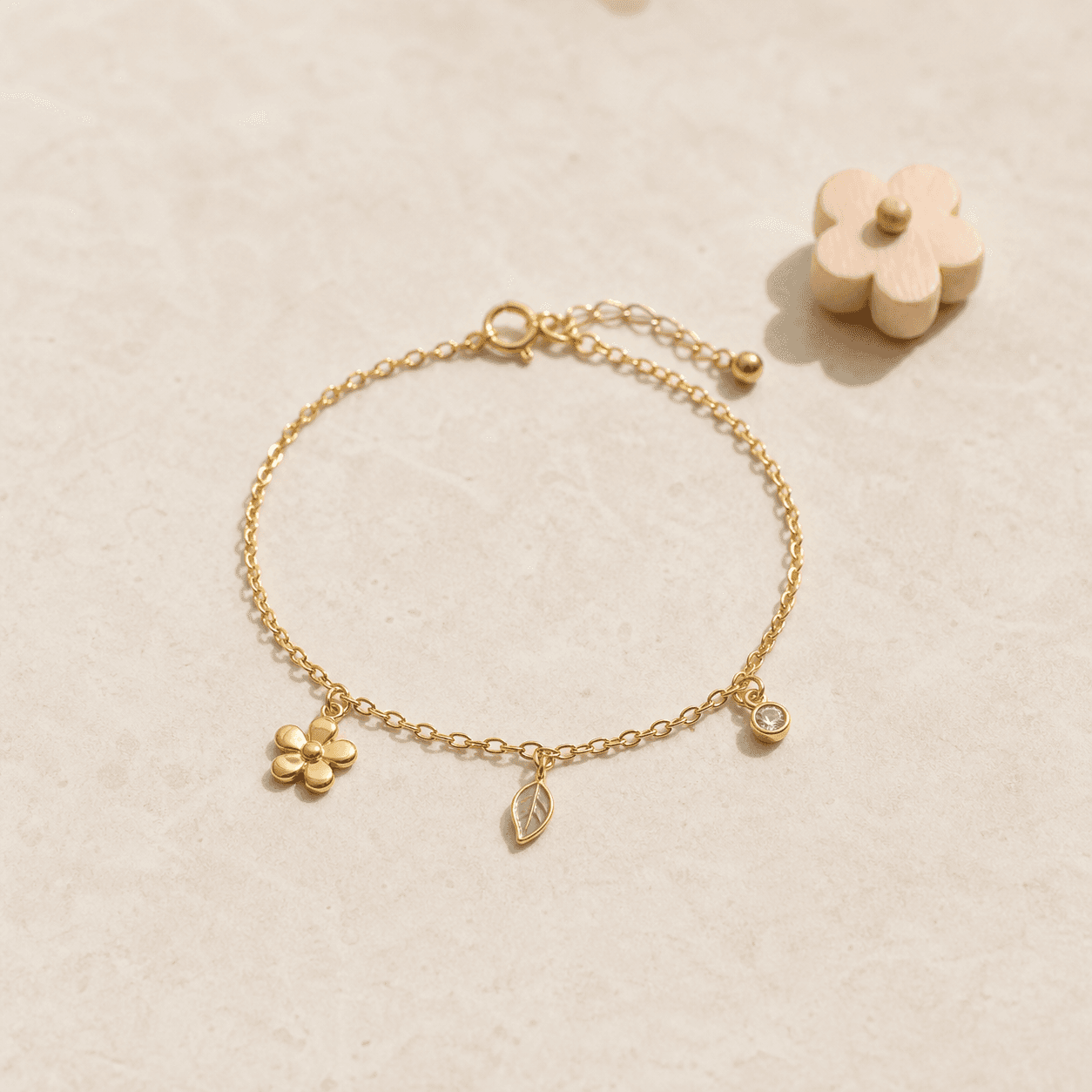 Garden Charm Bracelet from the Aniqas Kids Jewellery collection