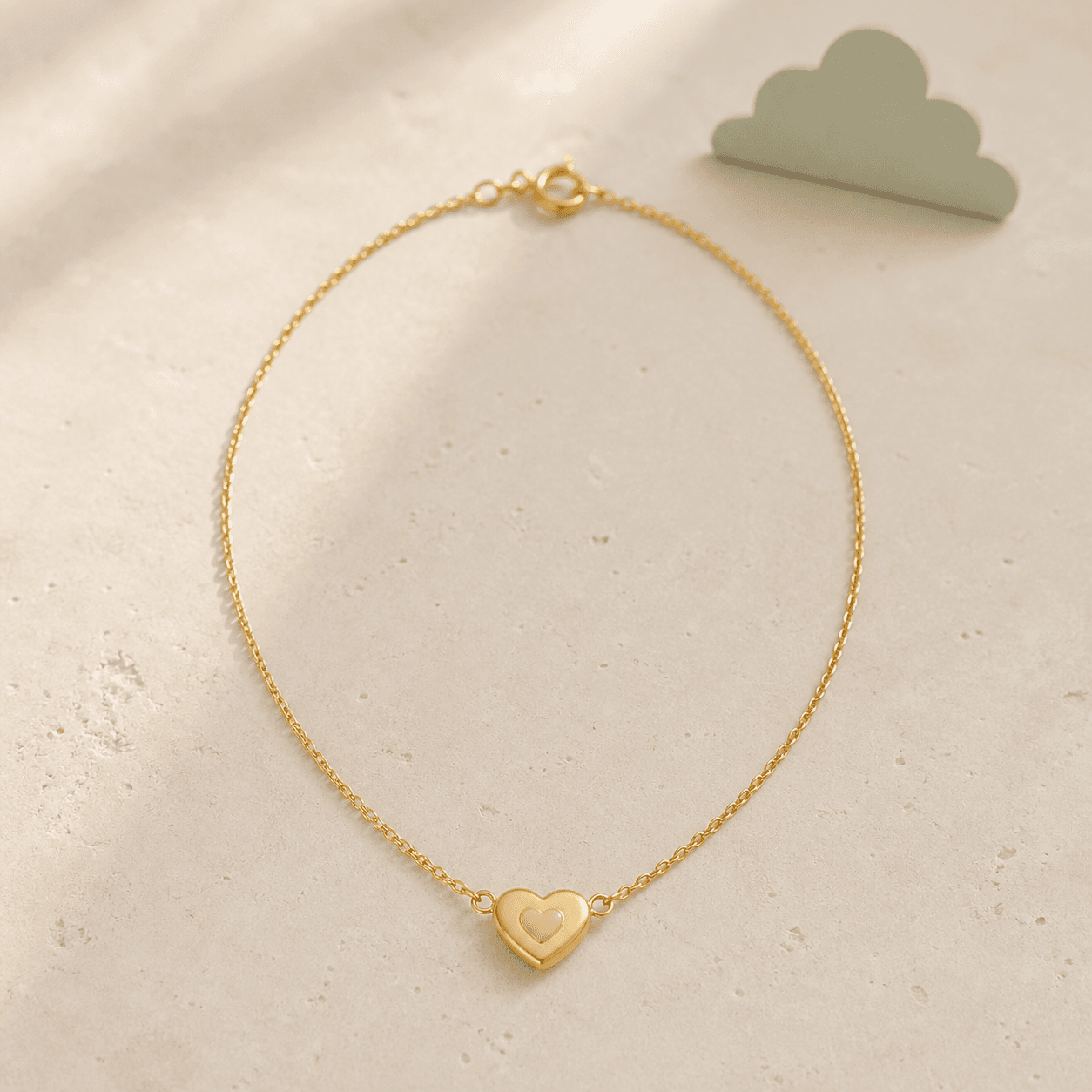 Tiny Heart Pendant from the Aniqas Kids Jewellery collection